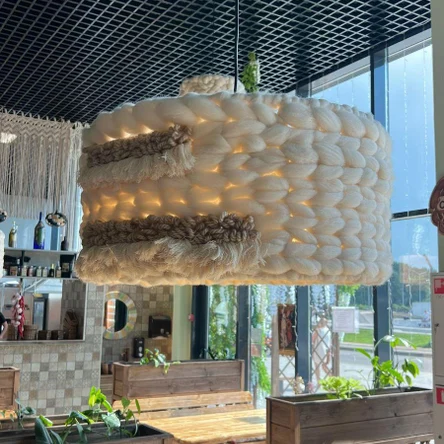 Абажур из шерсти мериноса Грузия