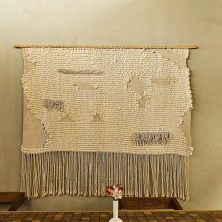 Панно в технике Ткачество