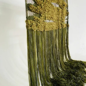 Панно из мериноса Лес