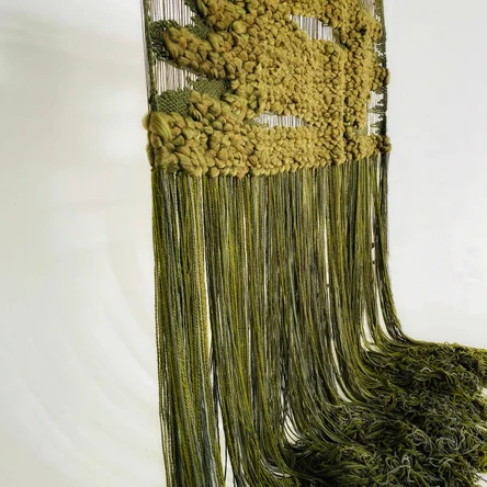 Панно из мериноса Лес