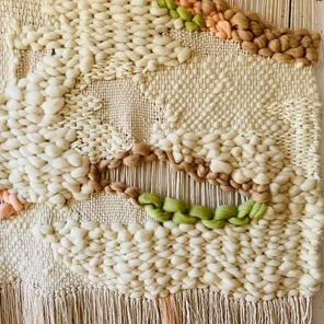 Панно из шерсти Альпы